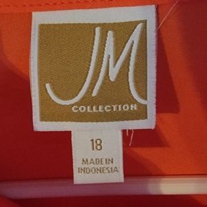 Orange jacket JM brand